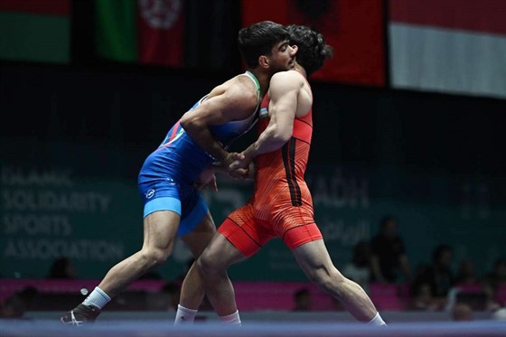 رقابت های کشتی فرنگی بازی های کشورهای اسلامی / عربستان :